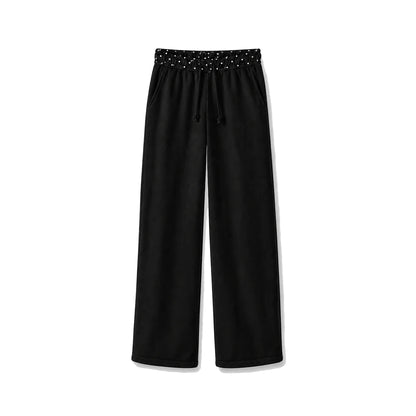Cloud Polka Dot Set Sweatpants Black