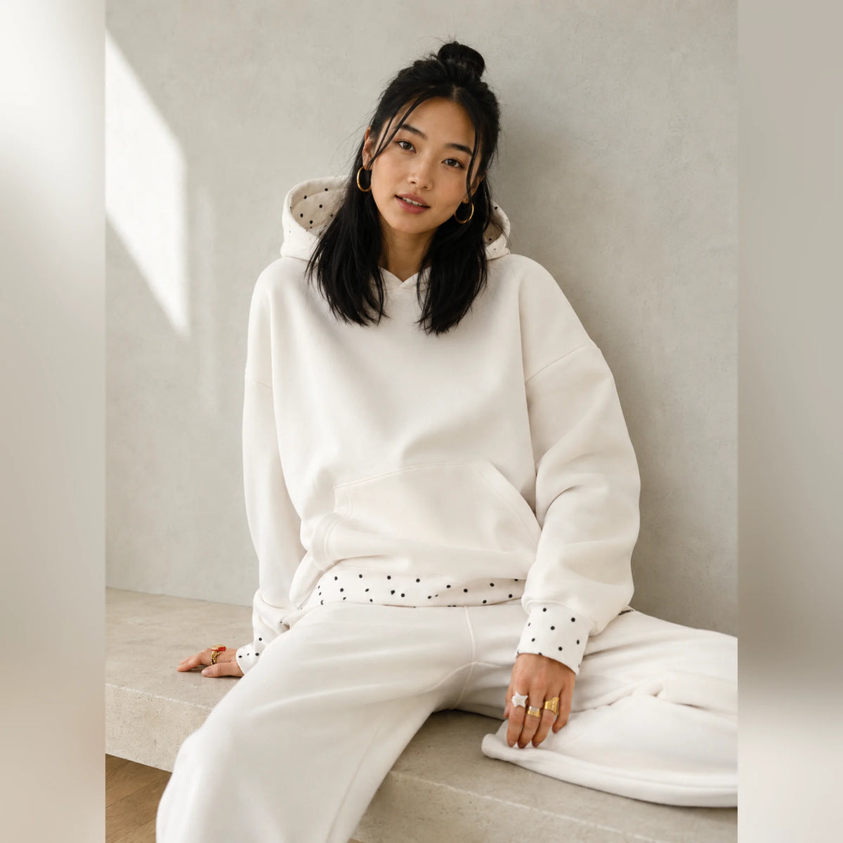 Cloud Polka Dot Set Lifestyle