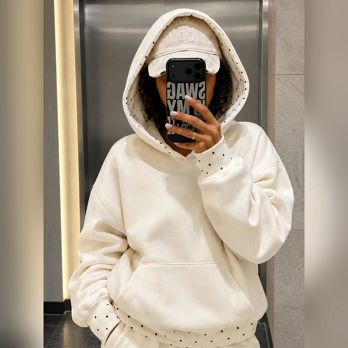 Cloud Polka Dot Set Lifestyle