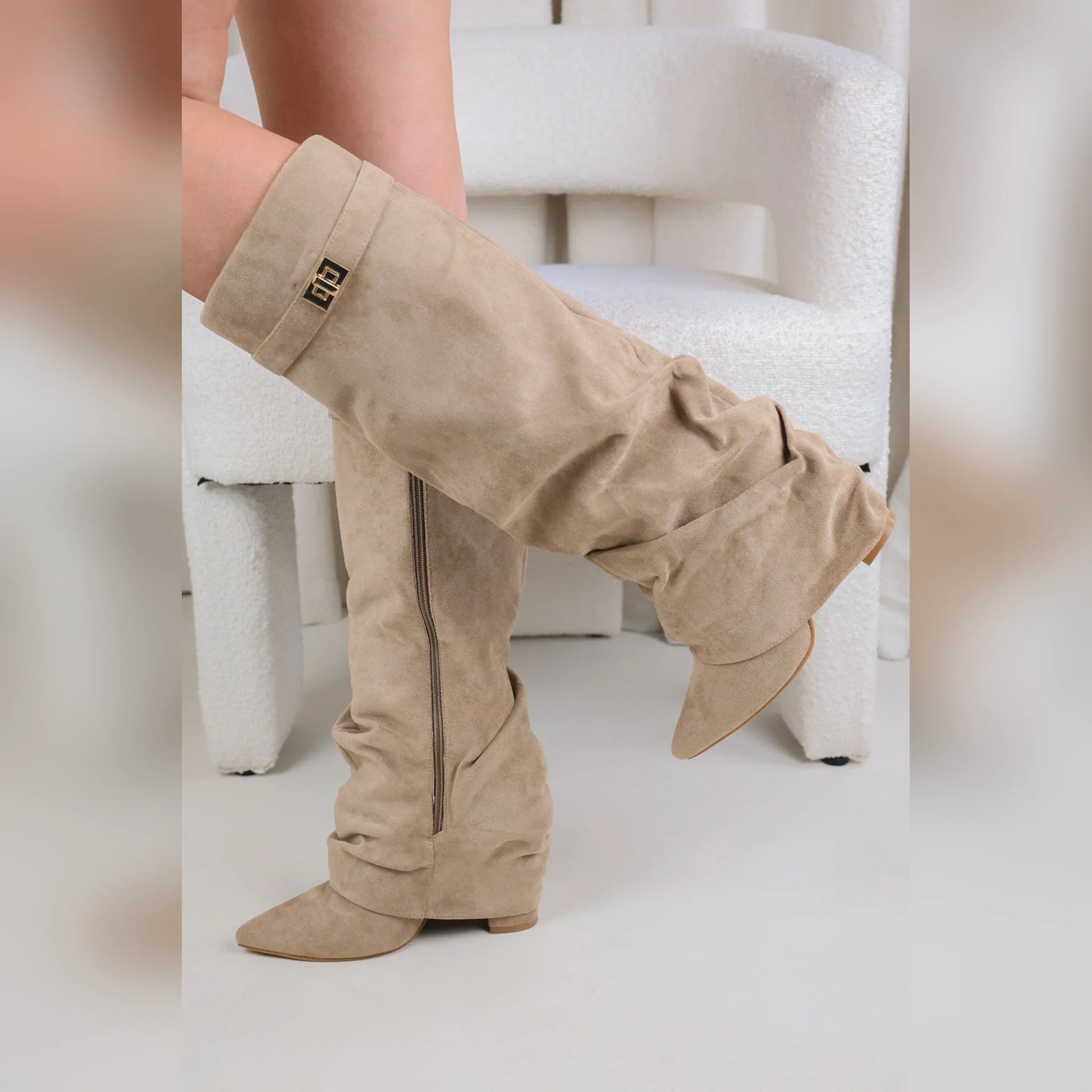 Shark Boots Taupe