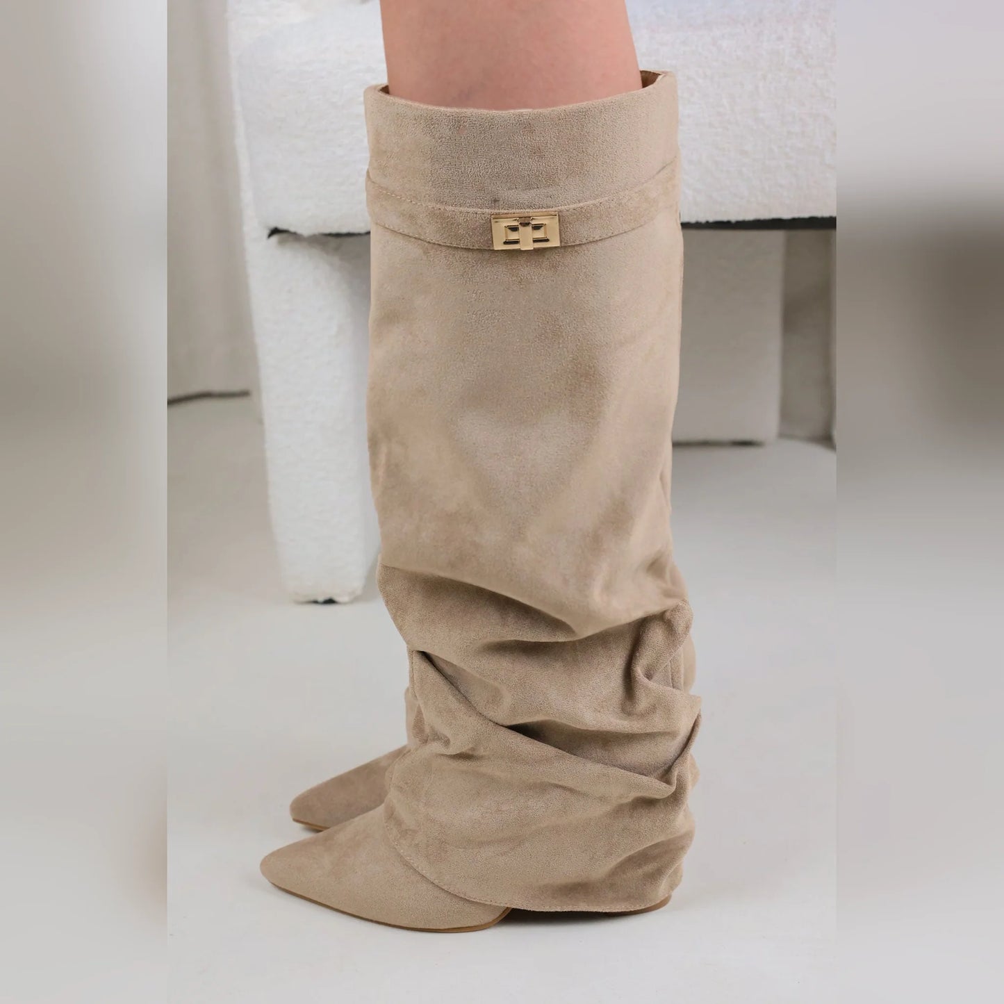 Shark Boots Taupe